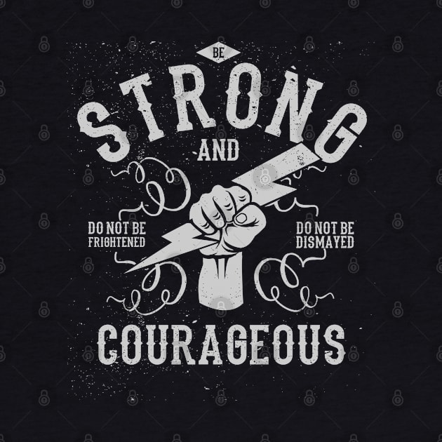 Be Strong Vintage Design by Jarecrow 